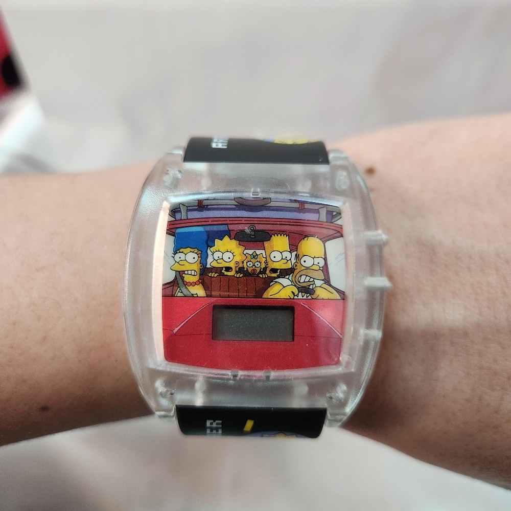 Burger King 2002 Simpsons Digital Watch